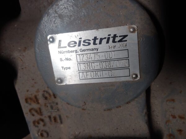 Pump Leistritz L3NG-038 076AFOKII-G 1