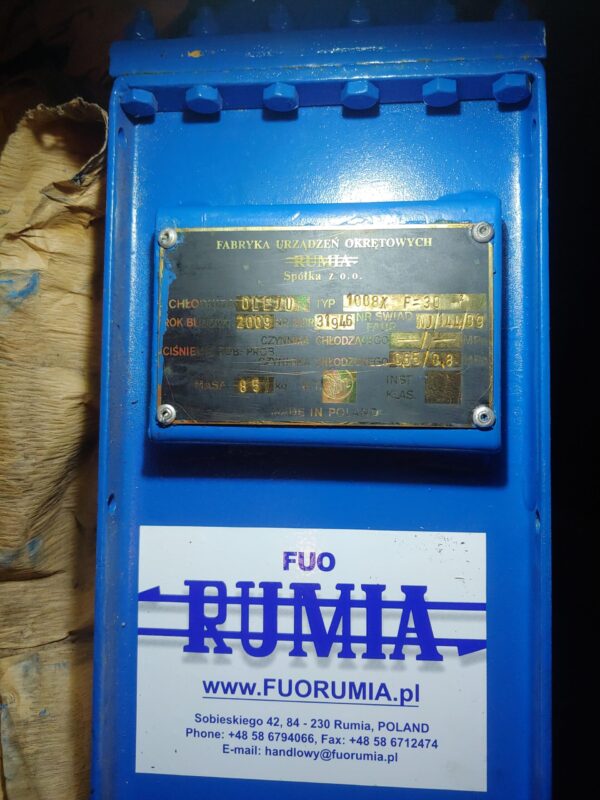 Oil Cooler Fuo Rumia 1008X / F=30m2