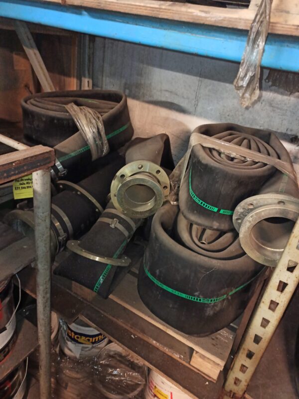 Water hose with flange DN150