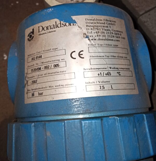 Donaldson Ultrafilter AG0144 1
