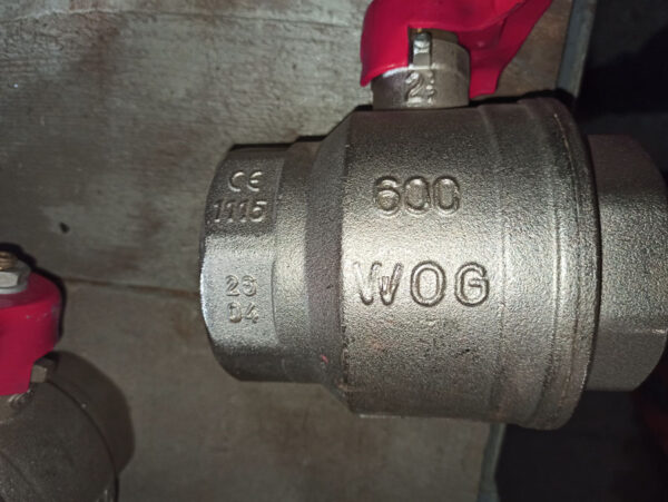 WOG Ball valve DN65 PN25 2