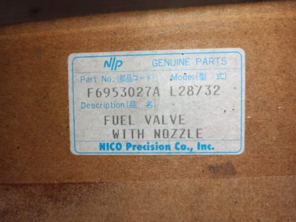 Fuel Injection Valve with nozzle MAN L28/32 4