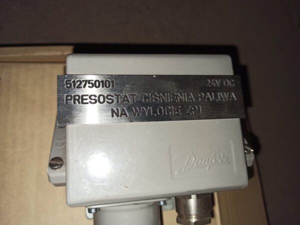 Pressure switch Danfoss 24 VDC 512750101 Type KPS 33 060-3104