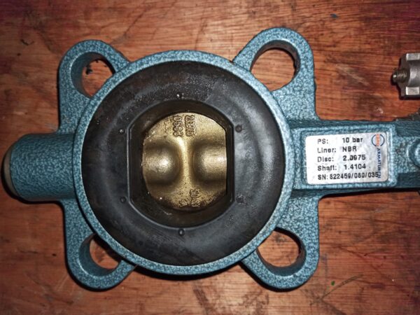 Ebro Butterfly Valve DN50 Hand Operated 2