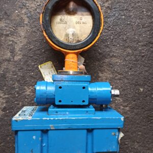EVS Butterfly valve DN150 with Pleiger actuator EHS