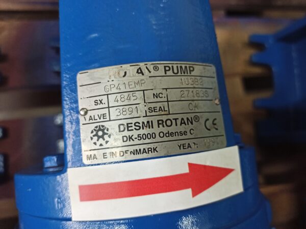 PUMP DESMI-ROTAN GP41EMR