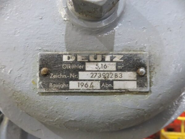DEUTZ RBV 6M 545 - COMPLETE DIESEL ENGINE