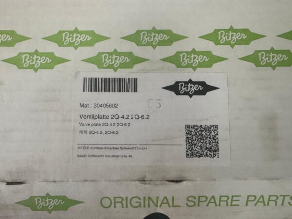 BITZER ORIGINAL VALVE PLATES 2Q-4.2 2Q-6.2