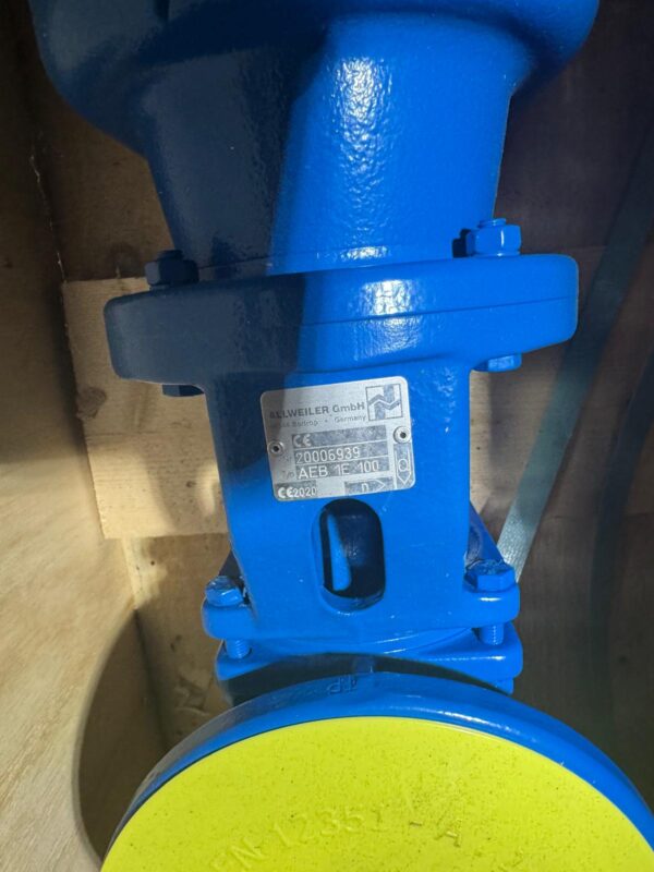 ALLWEILER PUMP AEB 1E 100 WITH MOTOR 60HZ