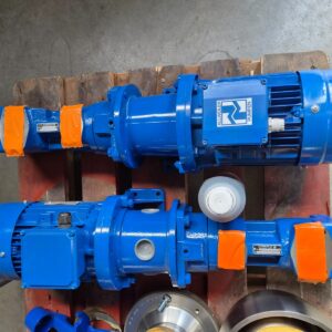 ALLWEILER TRILUB 40R41-W115 OIL PUMP WITH ELECTRIC MOTOR