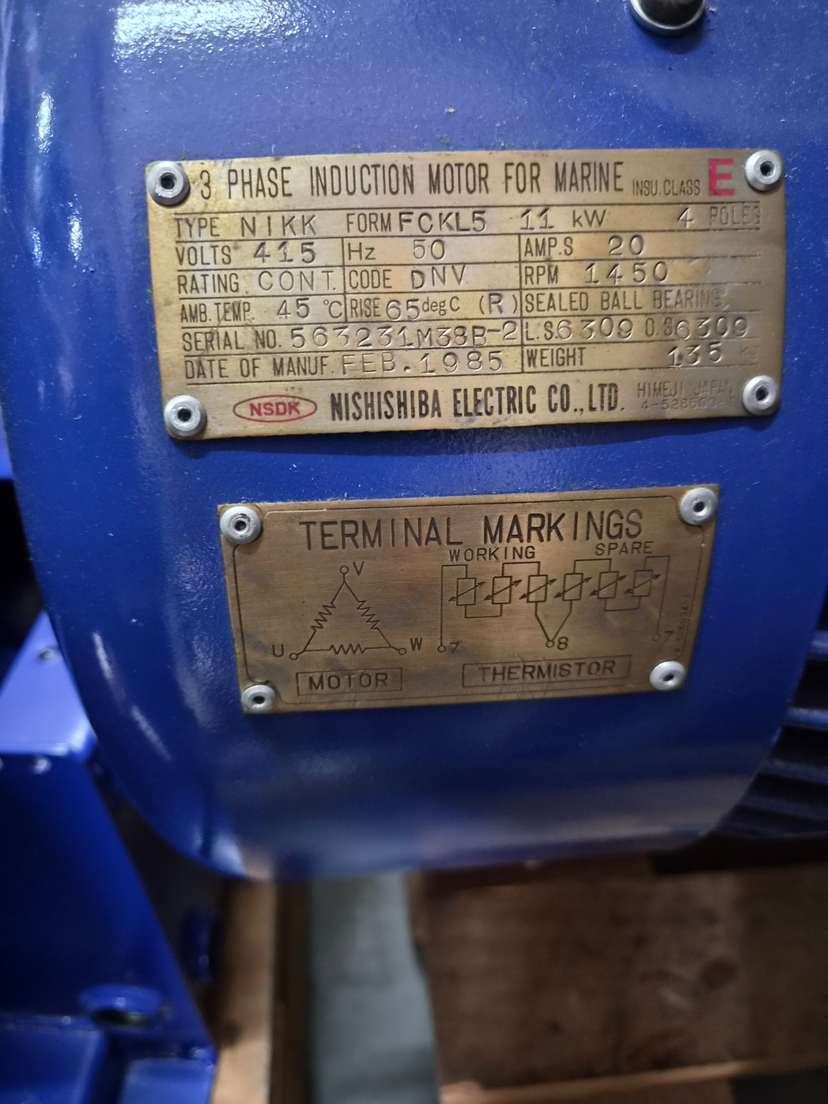 ALFA LAVAL Centrifugal Separator with Nishishiba 11 kW Motor and EVT Heater – 50 Hz - Image 2