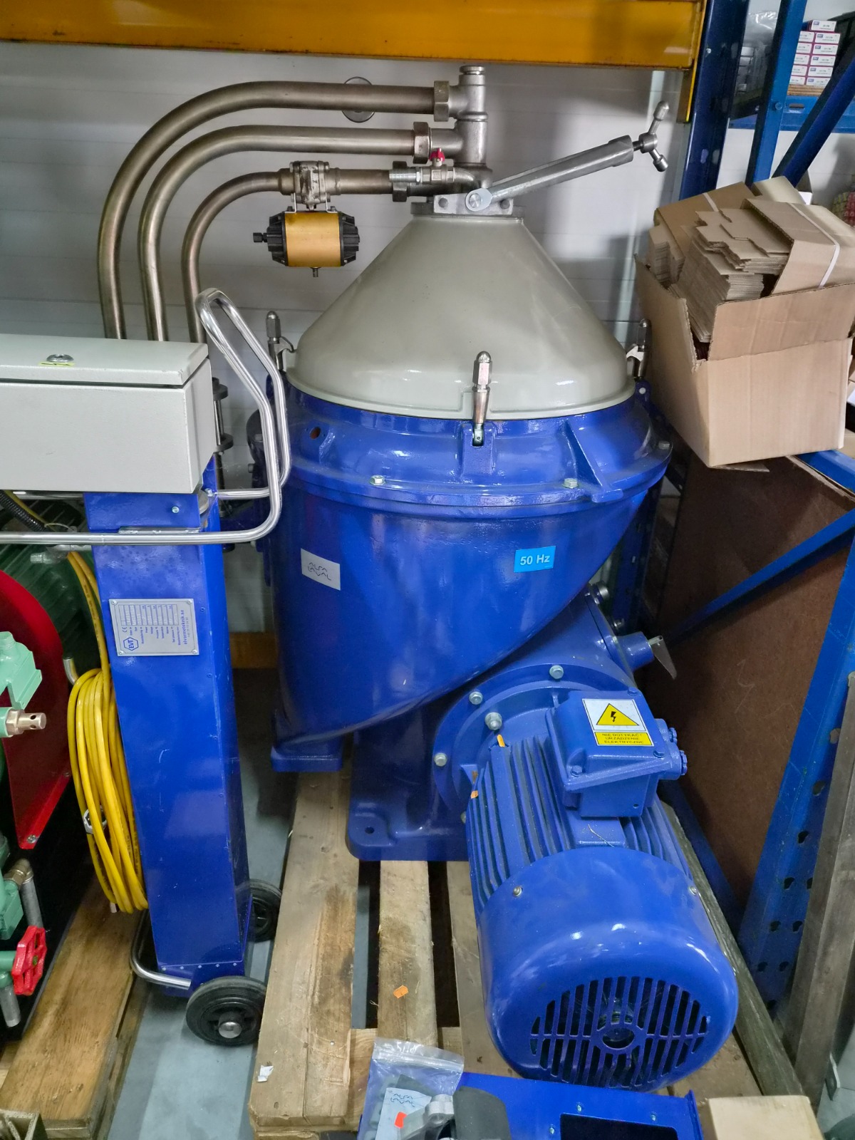 ALFA LAVAL Centrifugal Separator with Nishishiba 11 kW Motor and EVT Heater – 50 Hz